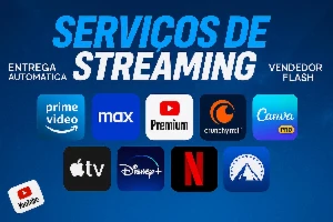 Hbo Max / Amazon Prime / Netflix / Disney / Star / Canva - Premium