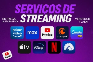 Hbo Max / Amazon Prime / Netflix / Disney / Star / Canva - Premium