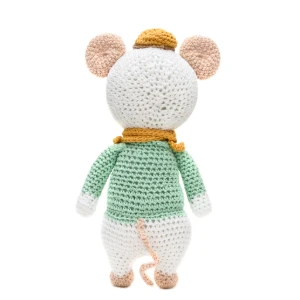 Ratinho Aconchegante em Amigurumi - Artesanato e Personalizados