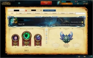 Conta LoL DIA 2 S6 Skin lendária UFO Corki 113 champions - League of Legends