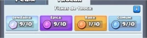 CONTA CLASH ROYALE 5500 TROFÉUS NÍVEL 12