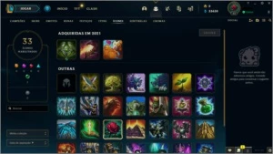 Conta LOL - Diamante IV, 60% de WR(E-MAIL NÃO VERIFICADO) - League of Legends