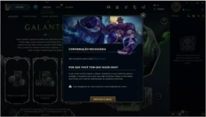 Conta LOL - Diamante IV, 60% de WR(E-MAIL NÃO VERIFICADO) - League of Legends