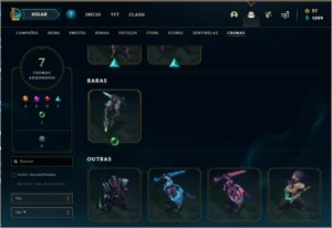 Conta de lol, valorant e wild rift - League of Legends