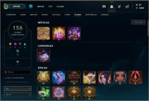 Conta de lol, valorant e wild rift - League of Legends