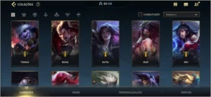 Conta de lol, valorant e wild rift - League of Legends