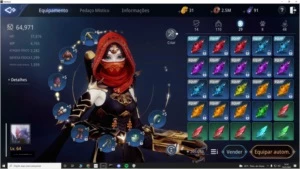 Arbalista LVL 64 65k 2 Pet épico + sub classe - MIR4