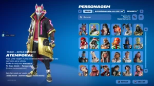 Conta fortnite + Epic games