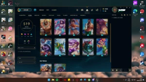 conta de league of legends LOL