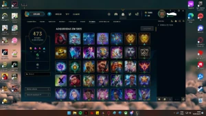 conta de league of legends LOL