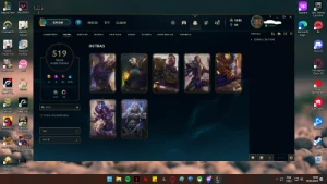 conta de league of legends LOL