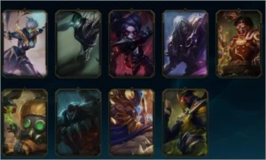 conta prata 2 110 champs 73 skins - League of Legends LOL
