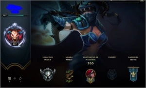 conta prata 2 110 champs 73 skins - League of Legends LOL
