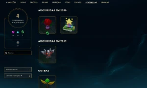 Smurf Unranked MMR Diamante e Skins vitoriosa - League of Legends LOL
