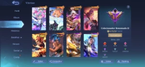 Conta mobile legends boa com 229 skins