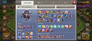 Conta Clash of clãs toda full CV 15 - Clash of Clans