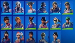 vendo conta fortnite wonder e minty e outras skins