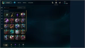 Conta Gold Ouro 2 SoloDuo | Flex Ouro 5 com muitas skins - League of Legends LOL