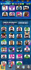 Clãs Royale arena 21 8500 trofeus cartas nível 15 1800 gema - Clash Royale