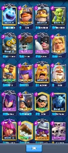 Clãs Royale arena 21 8500 trofeus cartas nível 15 1800 gema - Clash Royale
