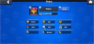Conta 29/39 com um lendário 14 mil troféus barato - Brawl Stars