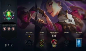 Conta de lol Plat 4 lvl 301 Main kat - League of Legends