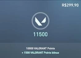 11500 VALORANT Points