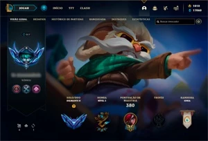 Conta lol top Diamante 2 - League of Legends