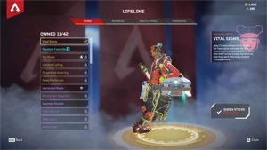 CONTA APEX LEGENDS 2 HERANÇAS (OCTANE, LIFELINE)