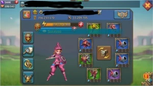 Conta Trap Lords Mobile 356M poder 13M tropas 540k gemaa