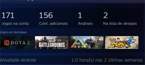 Conta Steam/Dota 2 171 JOGOS