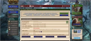 ACC 45% LOYALIST - RK - EK 300+ PVP - Tibia