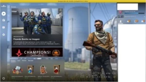 Conta ***PRIME*** csgo, com patente + passe ***RIPTIDE*** - Counter Strike