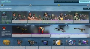 Conta ***PRIME*** csgo, com patente + passe ***RIPTIDE*** - Counter Strike