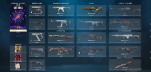 conta de valorant radiante 5 mil reais em skins