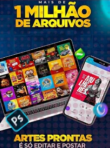 Pack 1 milhão de Arquivo Canva Editáveis - Outros