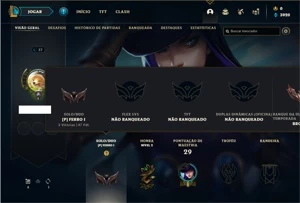 Conta ferro 1 com 26 Champs e 3 Skins + 2 Fragmentos de skin - League of Legends LOL