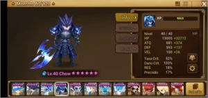 Summoners Wars Global Lv max
