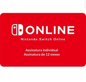 Nintendo Switch Online - (12 Meses) - Gift Cards