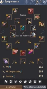 CONTA BLACK DESERT SA - BS PEN E UMAS COISAS