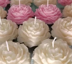 Vela Aromática Peônia 60g - Artesanato e Personalizados
