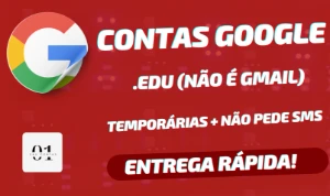 50x CONTAS GOOGLE .EDU (NÃO É GMAIL) + ENTREGA RÁPIDA - Outros