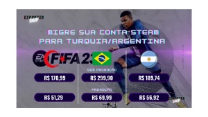 Migre Sua Conta Steam Para A Turquia E Argentina