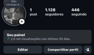 Conta Instagram Feminina Com Mais De 1000 Seguidores Reais