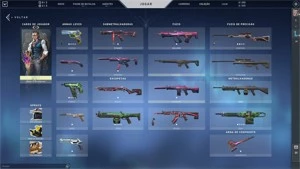 Conta Valorant Ouro 3 com skins