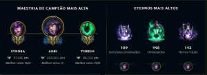 CONTA LEAGUE OF LEGENDS LOL