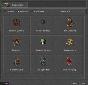 knight em ZUNERA Lvl: 283 Skill: 108/103 - Tibia