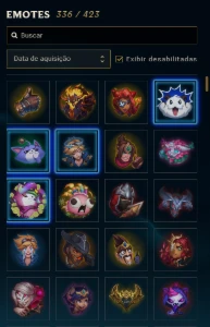 Conta antiga, com quase todos os campeões - League of Legends LOL