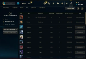 Conta MESTRE com 80% de win rate - League of Legends LOL