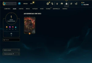 Conta MESTRE com 80% de win rate - League of Legends LOL